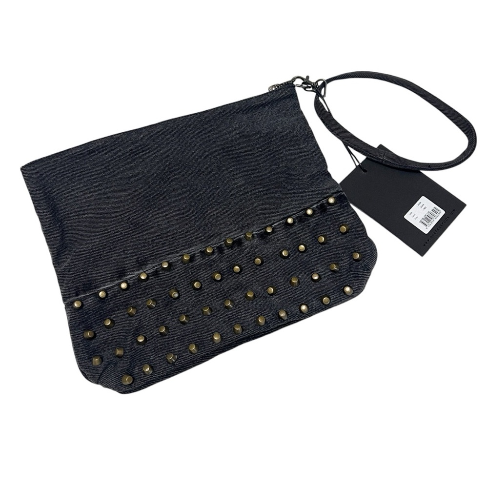 One X One Teaspoon Vintage Denim Clutch NWT